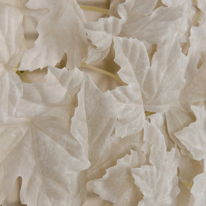 Panel Floral Blanco Pvc Jardín 30 X 30 cm (Set de 12)