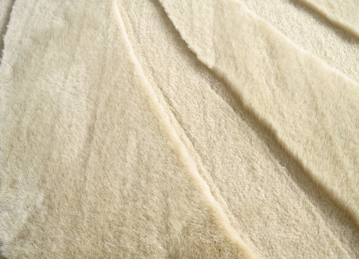 DKD Home Decor Alfombra de Poliéster Beige Antideslizante 75x175 cm