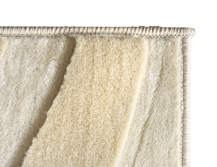 DKD Home Decor Alfombra de Poliéster Beige Antideslizante 75x175 cm