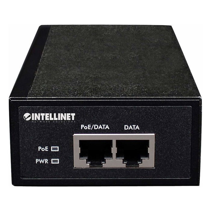 Intellinet Inyector PoE+ Gigabit de alta potencia 30W Negro