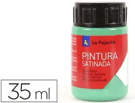 La Pajarita Pintura Témpera Escolar Satinada Verde Manigua Bote 35 mL L-18