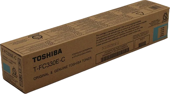 Toshiba T-FC330EC Tóner Cian Original 6AG00009130 18.100 Páginas Toshiba T-FC330EC Tóner Cian Original 6AG00009130 18.100 Páginas
