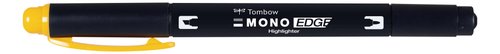 TOMBOW Marcador Fluor Mono Edge Doble Punta Amarillo (Set de 4) TOMBOW Marcador Fluor Mono Edge Doble Punta Amarillo (Set de 4)