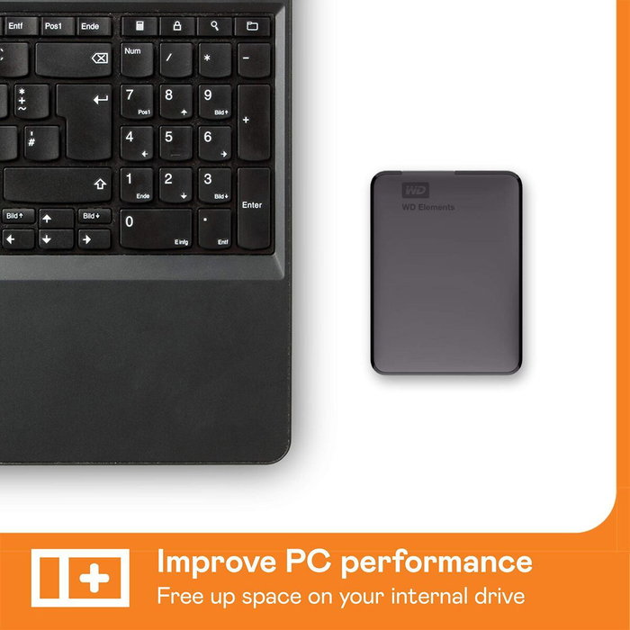 Western Digital Elements WDBHJS0060BBK-WESN 6 TB Negro Western Digital Elements WDBHJS0060BBK-WESN 6 TB Negro