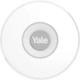 Yale YAL5052847131114 Sirena Interior para Alarmas Inteligentes Hasta 85 dB con LED Intermitente Integrado
