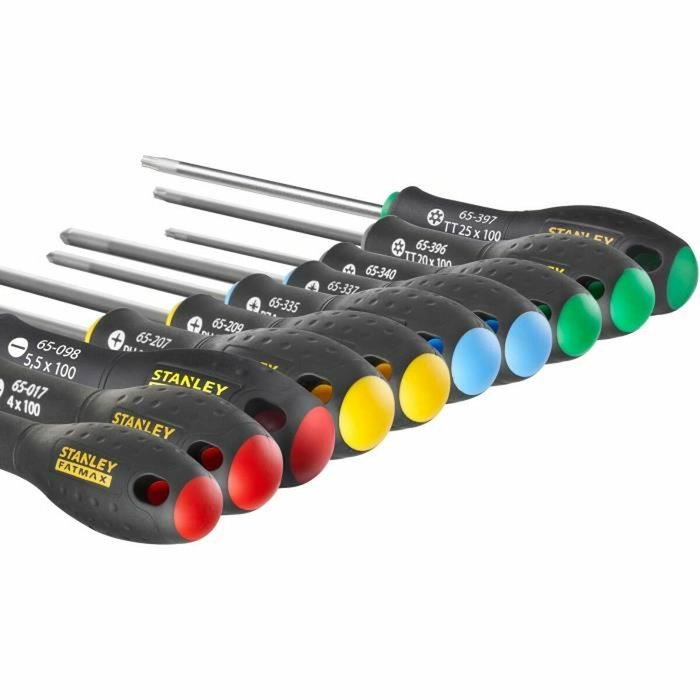 Stanley Juego de 10 Destornilladores FATMAX FMHT0-62128 Stanley Juego de 10 Destornilladores FATMAX FMHT0-62128
