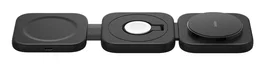 Belkin BoostCharge Pro Cargador inalámbrico negro para auriculares, smartphone y reloj inteligente con carga rápida USB