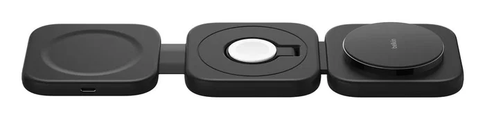 Belkin BoostCharge Pro Cargador inalámbrico negro para auriculares, smartphone y reloj inteligente con carga rápida USB Belkin BoostCharge Pro Cargador inalámbrico negro para auriculares, smartphone y reloj inteligente con carga rápida USB