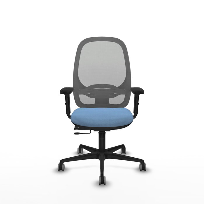 PIQUERAS Y CRESPO Silla de oficina Cilanco Azul cielo con respaldo Gris PIQUERAS Y CRESPO Silla de oficina Cilanco Azul cielo con respaldo Gris