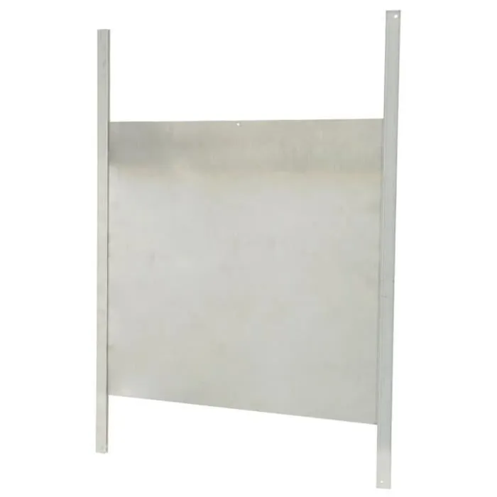 Kerbl Puerta corredera 4018653196762 para gallinero Alu 43 x 40 cm Talla L