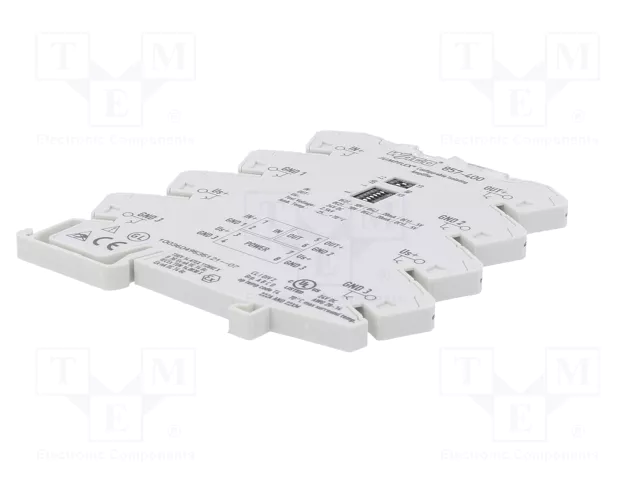 WAGO Transductor separador de señal / amplificador para raíl DIN