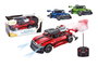 Coche radio control stunt spray escala 1:20, 24.5x12x11.5 cm, echa humo - modelos surtidos