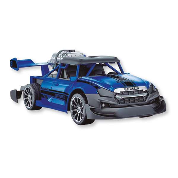 Coche radio control stunt spray escala 1:20, 24.5x12x11.5 cm, echa humo - modelos surtidos