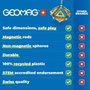 Geomag Juego de construcción magnético Paneles Clásicos Transbordador NASA