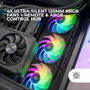 Mars Gaming MF-SI4KIT Kit de 4 Ventiladores ARGB Infinity Mirror Negro