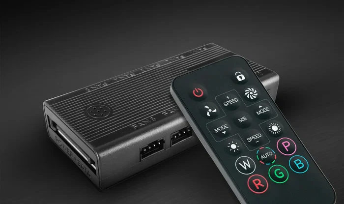 Mars Gaming Kit 4 Ventiladores PC ARGB MF-SI4KIT Infinity Mirror, 4x 120mm Ultrasilenciosos con Hub de Control para 10 Ventiladores y Mando a Distancia, Negro