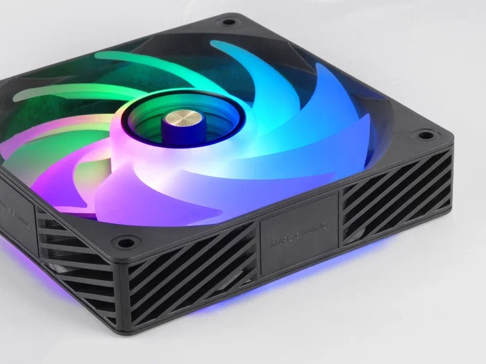 Mars Gaming Kit 4 Ventiladores PC ARGB MF-SI4KIT Infinity Mirror, 4x 120mm Ultrasilenciosos con Hub de Control para 10 Ventiladores y Mando a Distancia, Negro