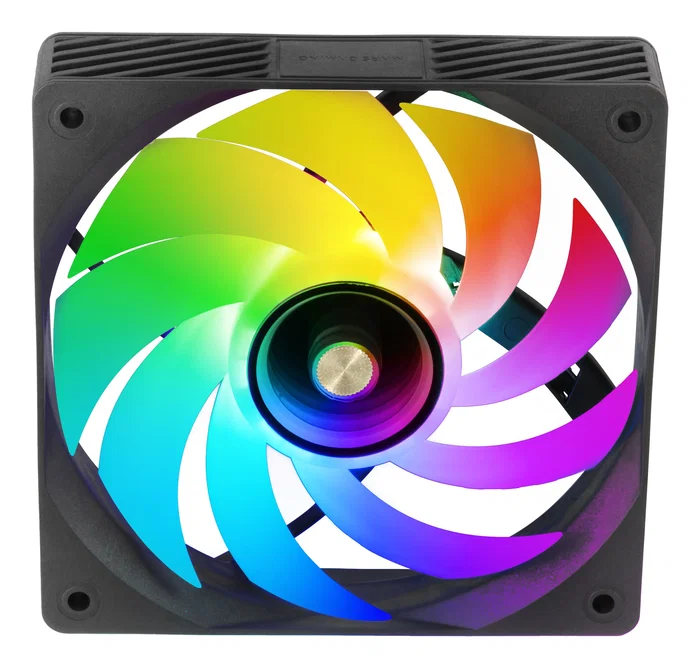 Mars Gaming Kit 4 Ventiladores PC ARGB MF-SI4KIT Infinity Mirror, 4x 120mm Ultrasilenciosos con Hub de Control para 10 Ventiladores y Mando a Distancia, Negro