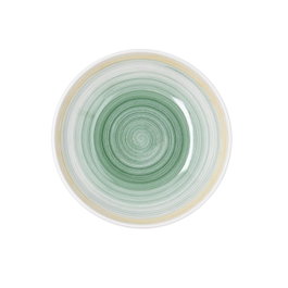 Quid Plato Hondo de Porcelana 20cm Velvet Neo Verde