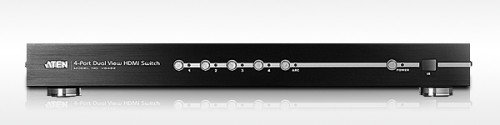 Aten hdmi switch 4-port dual view hdmi switch (vs482-at-g) 4-port dual view hdmi switch