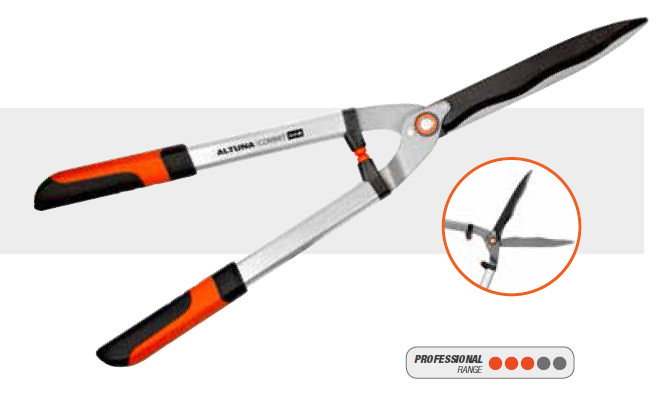 ALTUNA Tijera de poda de dos manos J503 Cortasetos Ondulada 65 cm Commit Plus ALTUNA Tijera de poda de dos manos J503 Cortasetos Ondulada 65 cm Commit Plus
