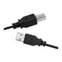 LogiLink Cable USB 2.0 CU0007B, USB-A a USB-B, 2 m, 480 Mbit/s, Negro