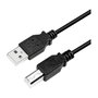 LogiLink Cable USB 2.0 CU0007B, USB-A a USB-B, 2 m, 480 Mbit/s, Negro
