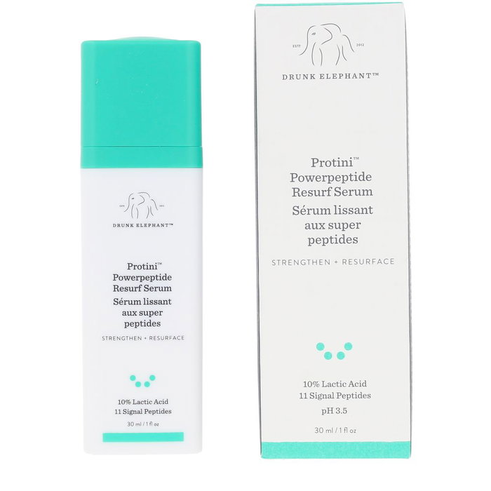 Drunk Elephant POWERPEPTIDE RESURF Sérum Exfoliante con Péptidos y Ácido Láctico para Piel Radiante 30 ml Drunk Elephant POWERPEPTIDE RESURF Sérum Exfoliante con Péptidos y Ácido Láctico para Piel Radiante 30 ml