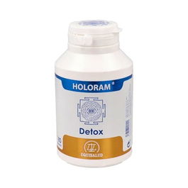 EQUISALUD Holoram Detox 180 Cápsulas | Complemento Alimenticio para Desintoxicación y Drenaje, Apto para Vegetarianos, Diabéticos