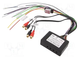 PER.PIC. Adaptador para autoradios de cuatro canales con amplificador