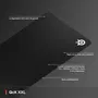 Steelseries Alfombrilla de Ratón para Juegos QCK XXL, Superficie Microtejida, 900 x 400 mm x 2 mm, Negra