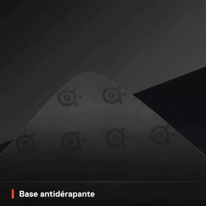 Steelseries Alfombrilla de Ratón para Juegos QCK XXL, Superficie Microtejida, 900 x 400 mm x 2 mm, Negra