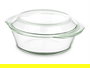 VIVALTO Cacerola Borosilicato Transparente 2L 26x10.5x23.2 cm (Set de 8)