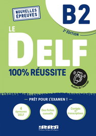 SANTILLANA-DIDIER 100% REUSSITE-LE DELF B2 LIVRE+ONP ED22