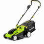 Fieldmann Cortacésped inalámbrico 20V con longitud de corte de 43 cm