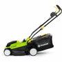 Fieldmann Cortacésped inalámbrico 20V con longitud de corte de 43 cm