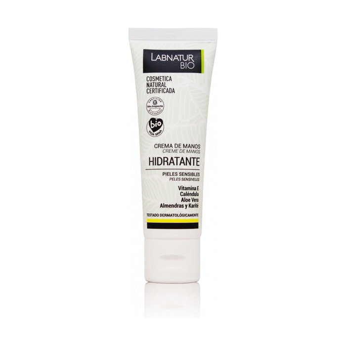 Labnatur Crema de Manos Bio para Piel Sensible 50 ml Hidratante Caléndula Aloe Vera Labnatur Crema de Manos Bio para Piel Sensible 50 ml Hidratante Caléndula Aloe Vera