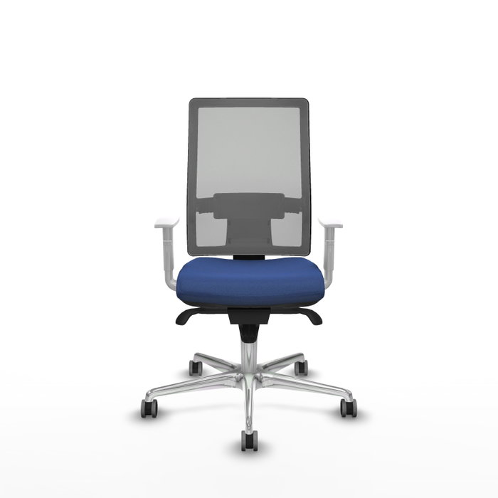 PIQUERAS Y CRESPO Silla de oficina Horna con mecanismo Sincro, Azul marino y Gris PIQUERAS Y CRESPO Silla de oficina Horna con mecanismo Sincro, Azul marino y Gris