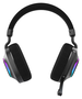 Hiditec Vortex ARGB Auriculares Gaming Inalámbricos Negros