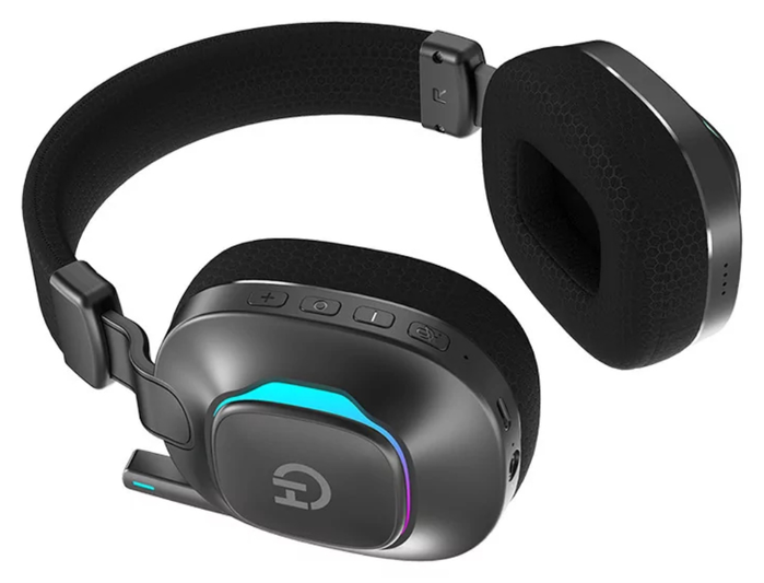 Hiditec Vortex ARGB Auriculares Gaming Inalámbricos Negros Hiditec Vortex ARGB Auriculares Gaming Inalámbricos Negros