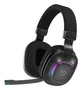 Hiditec VORTEX Auriculares Gaming Diadema Negro ARGB Inalámbricos/Alámbricos Bluetooth 5.4 Baja Latencia, Micrófono Plegable, 20h Batería, USB-C, Compatibles con PC/PS5/Switch/Xbox