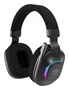 Hiditec VORTEX Auriculares Gaming Diadema Negro ARGB Inalámbricos/Alámbricos Bluetooth 5.4 Baja Latencia, Micrófono Plegable, 20h Batería, USB-C, Compatibles con PC/PS5/Switch/Xbox