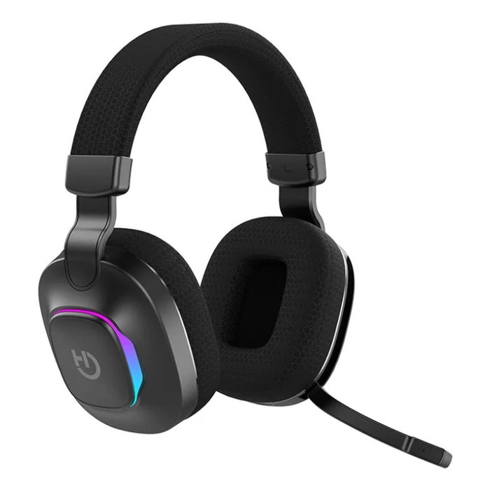 Hiditec Vortex ARGB Auriculares Gaming Inalámbricos Negros Hiditec Vortex ARGB Auriculares Gaming Inalámbricos Negros