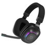 Hiditec Vortex ARGB Auriculares Gaming Inalámbricos Negros