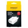 Intenso Adaptador de corriente 2x USB-A 24W Blanco