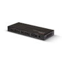 LINDY 38302 Matriz de Conmutación AV HDMI 2x2, 18 Gbit/s, 4K@60Hz (4096x2160), HDCP 2.2, Negro, Carcasa de Metal