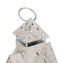 Ixia Farol Portavelas Blanco Metal 15 x 15 x 45 cm