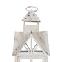 Ixia Farol Portavelas Blanco Metal 15 x 15 x 45 cm
