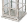 Ixia Farol Portavelas Blanco Metal 15 x 15 x 45 cm
