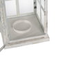 Ixia Farol Portavelas Blanco Metal 15 x 15 x 45 cm